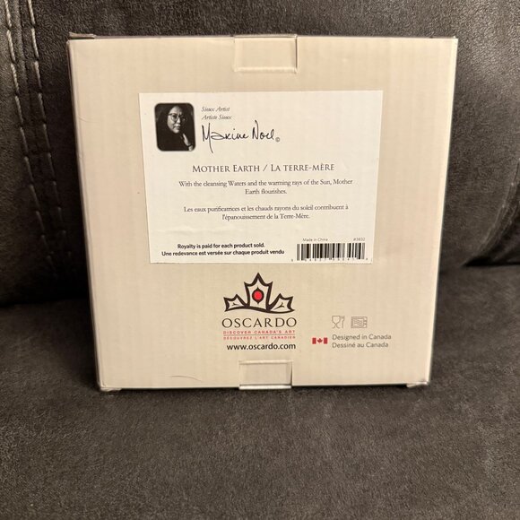 Mother Earth Trinket Tray By Maxine Noel 12cm Porcelain Oscardo Design Canada - Picture 2 of 4